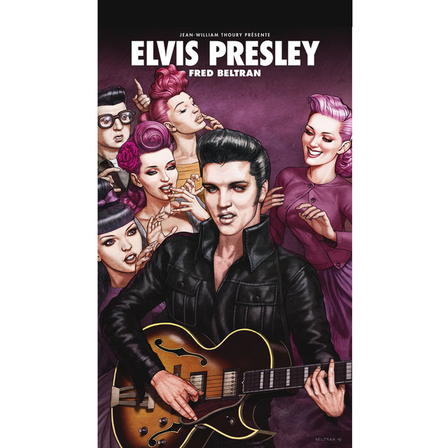 Couverture de BD Music Presents Elvis Presley