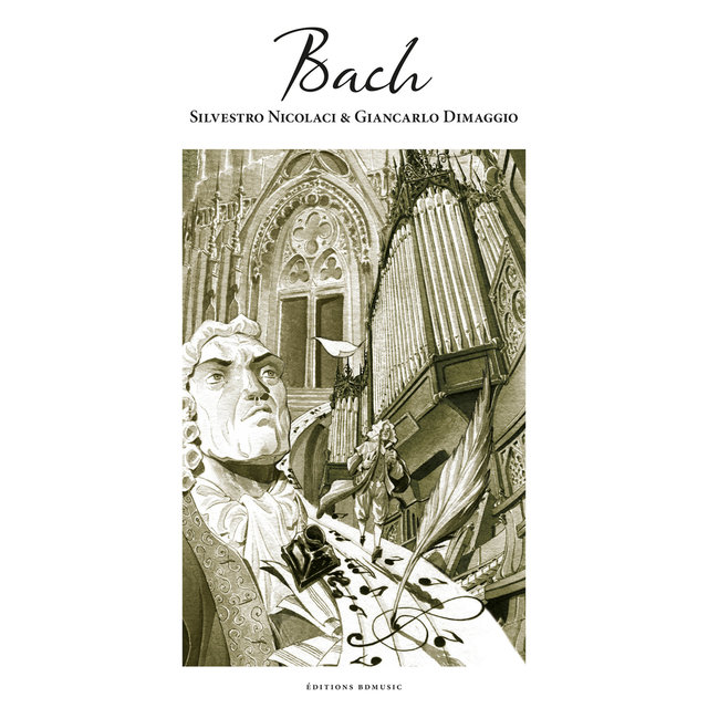 Couverture de BD Music Presents J.S. Bach