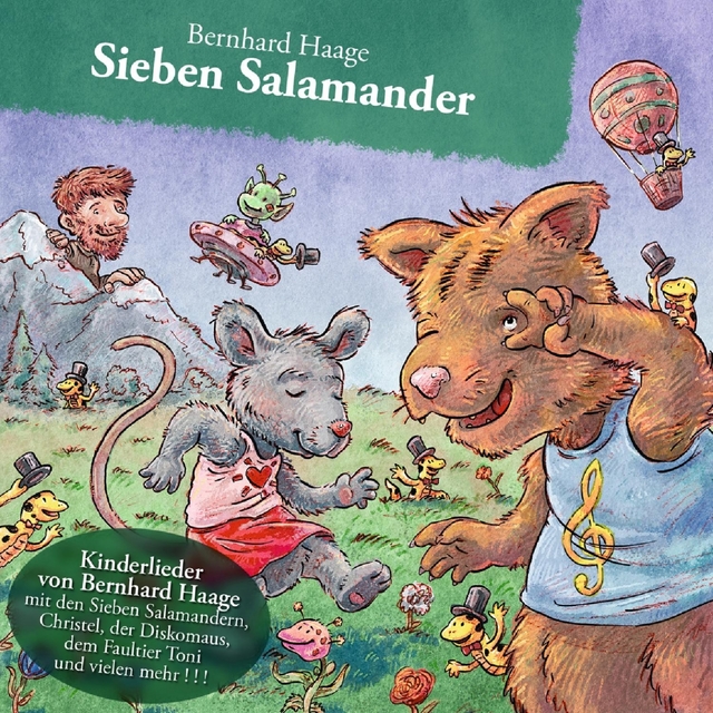 Couverture de Sieben Salamander