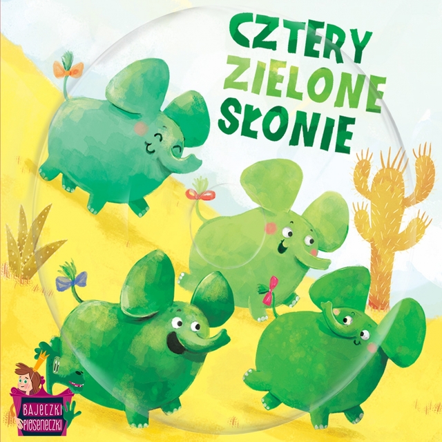 Couverture de Bajeczki pioseneczki: cztery zielone słonie