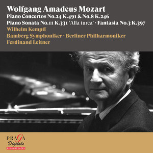 Wolfgang Amadeus Mozart: Piano Concertos Nos. 8 & 24, Piano Sonata No. 11, Fantasia No. 3 | Ferdinand Leitner