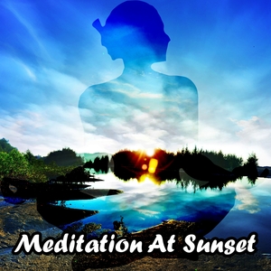 Meditation At Sunset | Zen Meditation and Natural White Noise and New Age Deep Massage