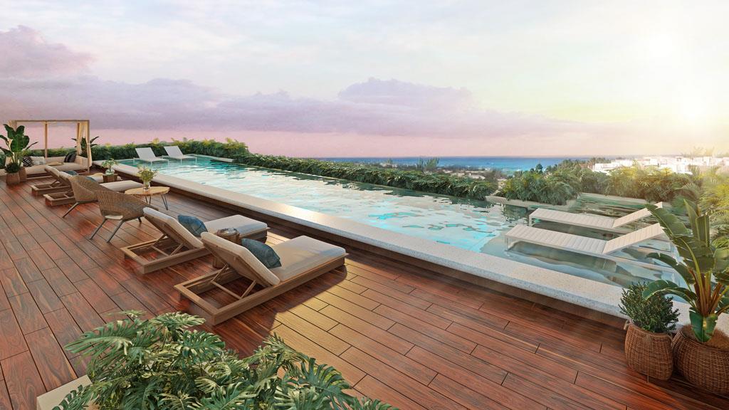 1 Bed 1 Bath  Condo For Sale In Downtown Playa Del Carmen [77710]