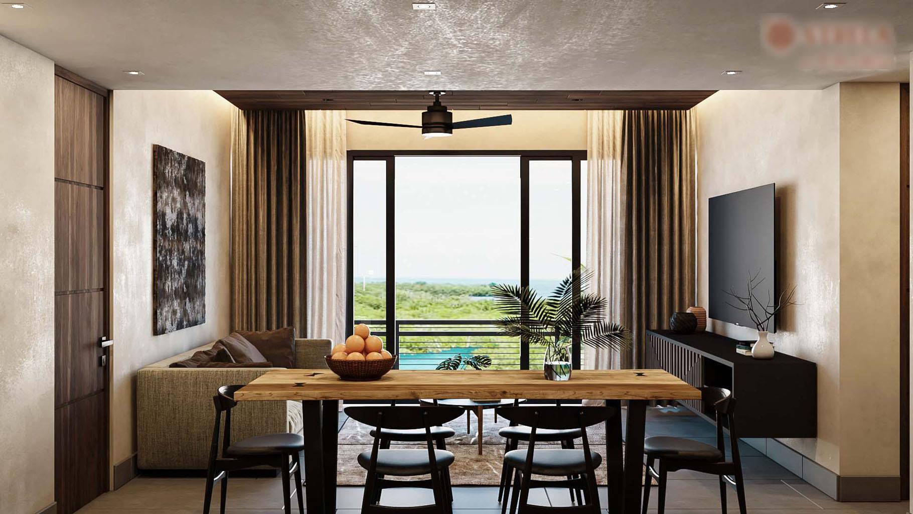 Mangrove & Ocean View 2 Bedroom Condos for Sale in Puerto Morelos