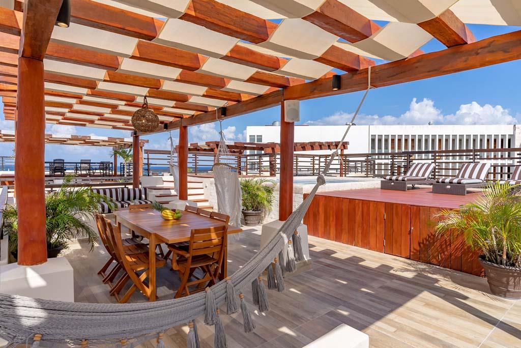 Aldea Thai Beach Facing Renovated Penthouse Condo for Sale, Playa del Carmen , Suite Number 315