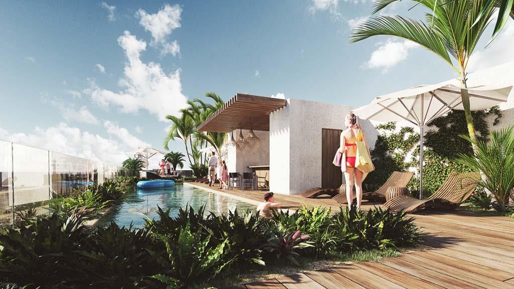 2 Beds 1 Bath  Condo For Sale In Downtown Playa Del Carmen [77720]