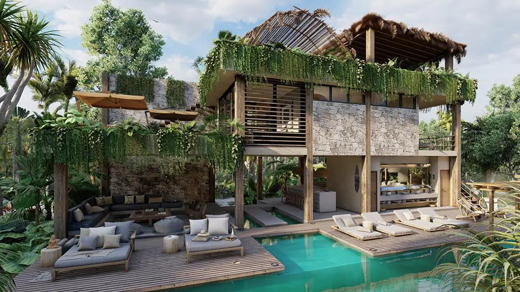 4 Beds 4 Baths  House For Sale In Tulum [77780]