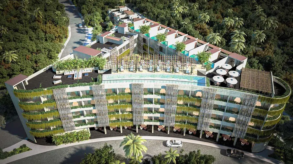 Furnished Penthouse Studio for Sale in Aldea Zamá Living Riviera Maya