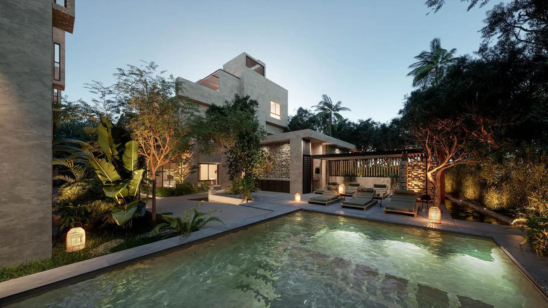 4 Beds 3 Baths  House For Sale In Aldea Zama [77760]