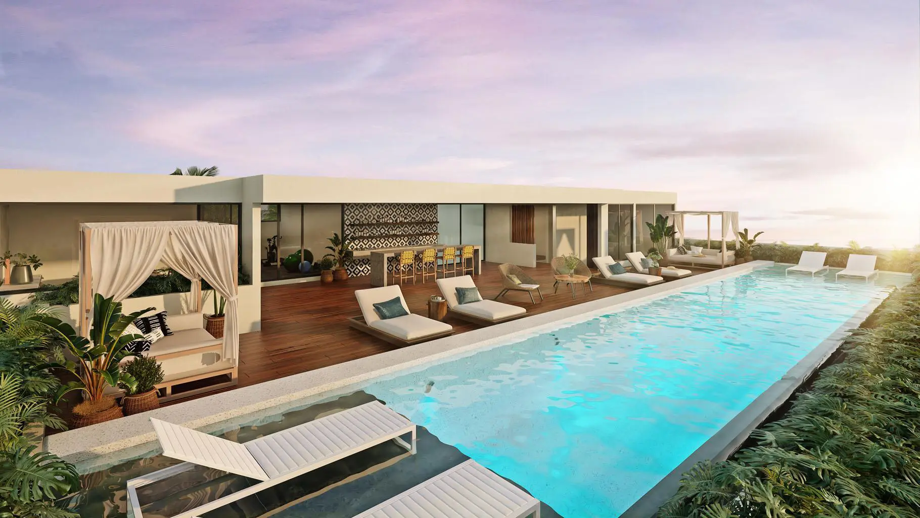 Playacar: Luxury One Bedroom Condos for Sale in Playa del Carmen ... - High End Luxury One Bedroom Condos For Sale