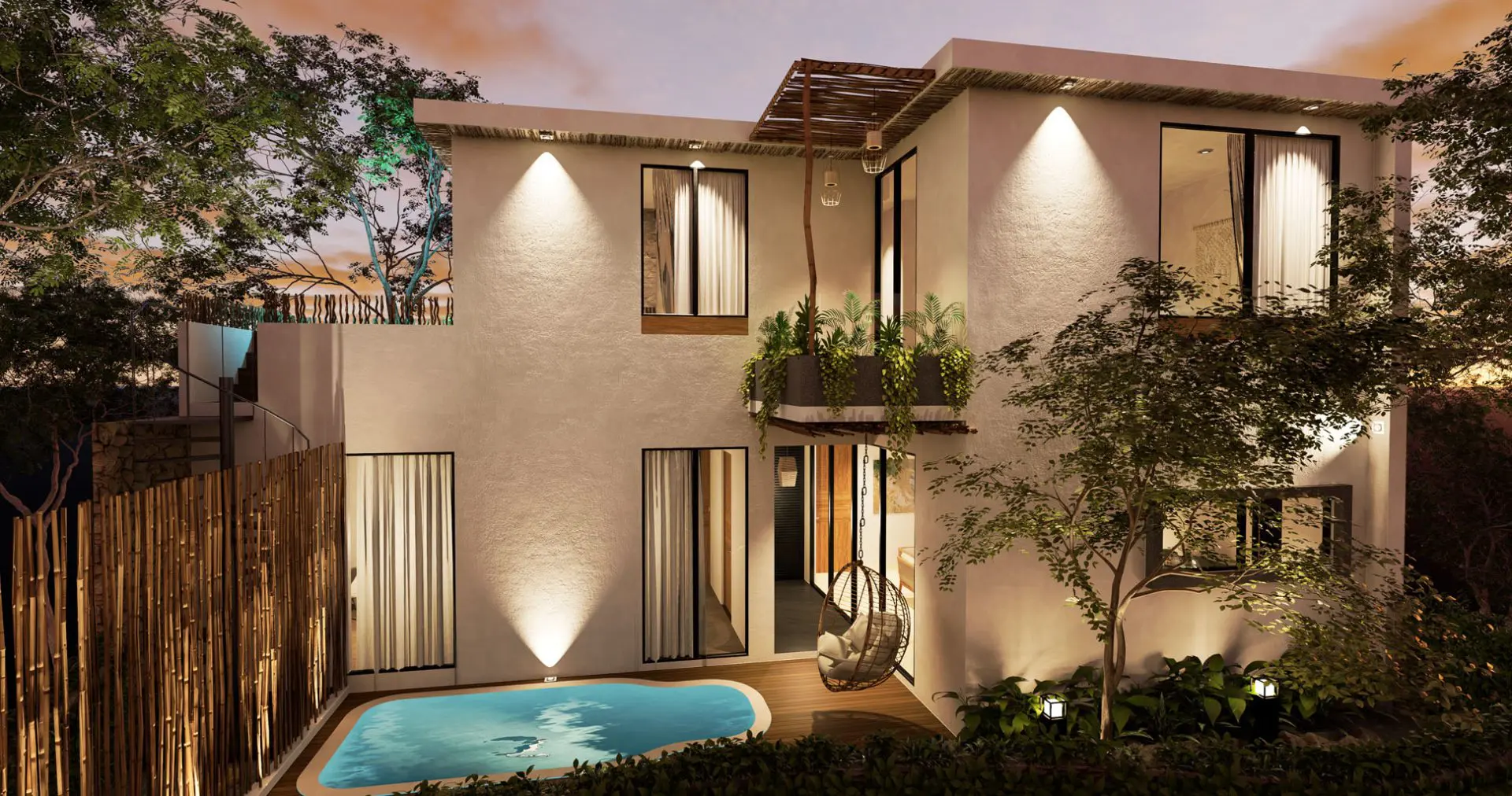 Luxury Swim-Up Lock-Off Villas for Sale in Tulum Country Club