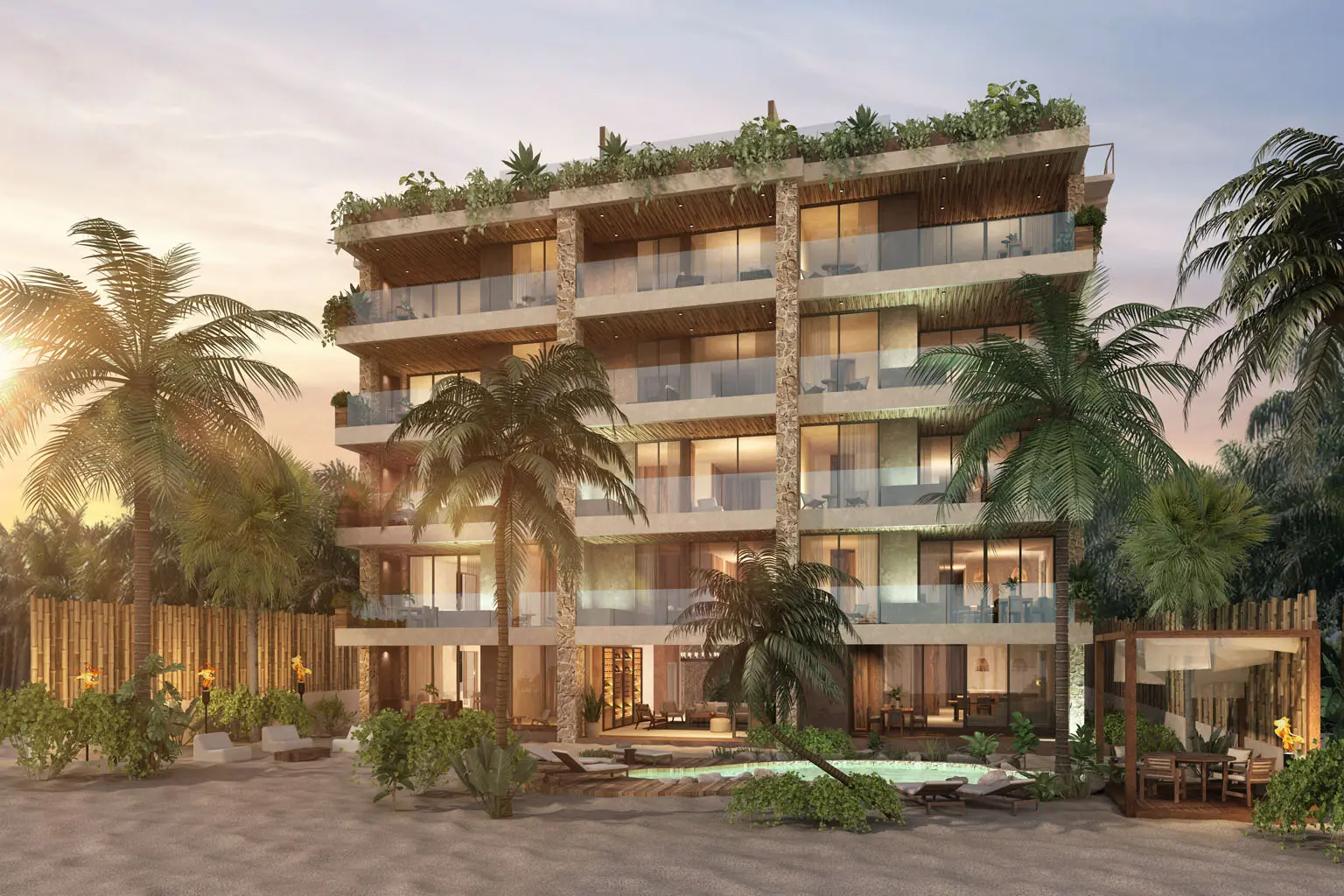 2 Beds 2 Baths  Condo For Sale In Punta Tankah [77772]