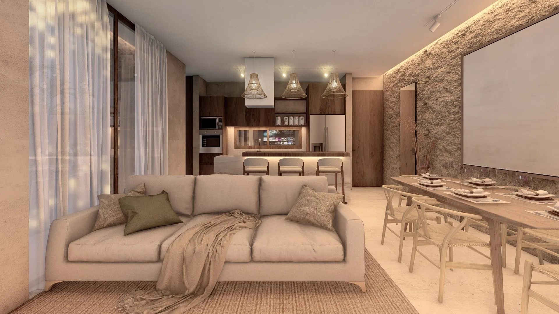 Trendy Three Bedroom Condo for Sale in Playa del Carmen | Rooflia
