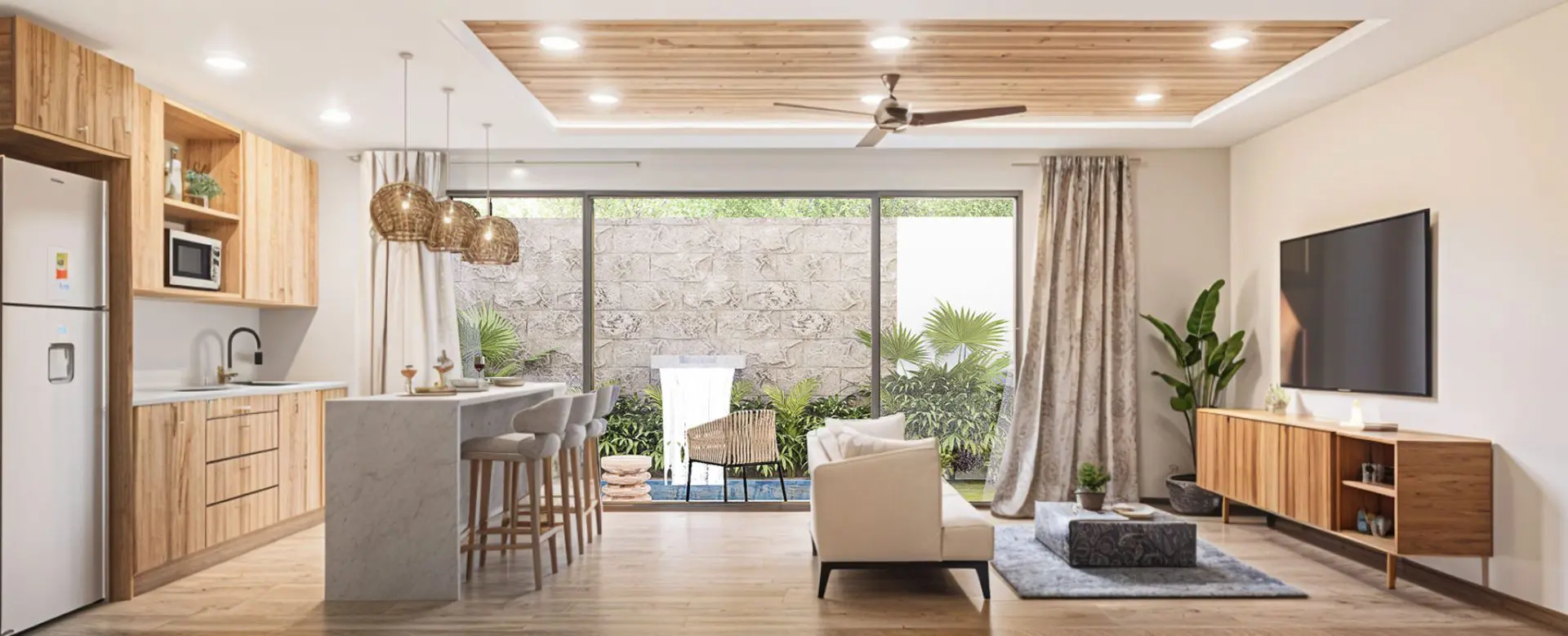 2 Beds 2 Baths  Condo For Sale In Puerto Morelos [77580]
