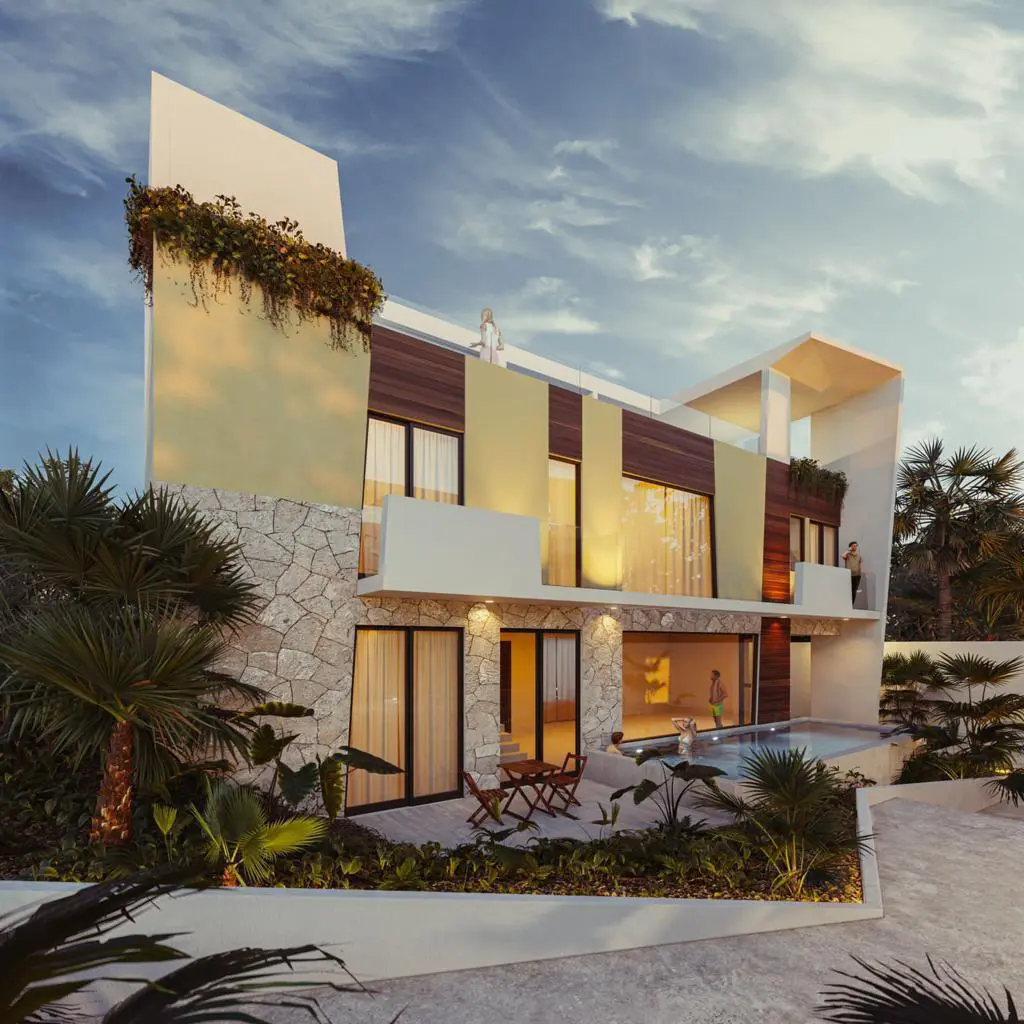 3 Beds 3 Baths  House For Sale In Akumal [77775]