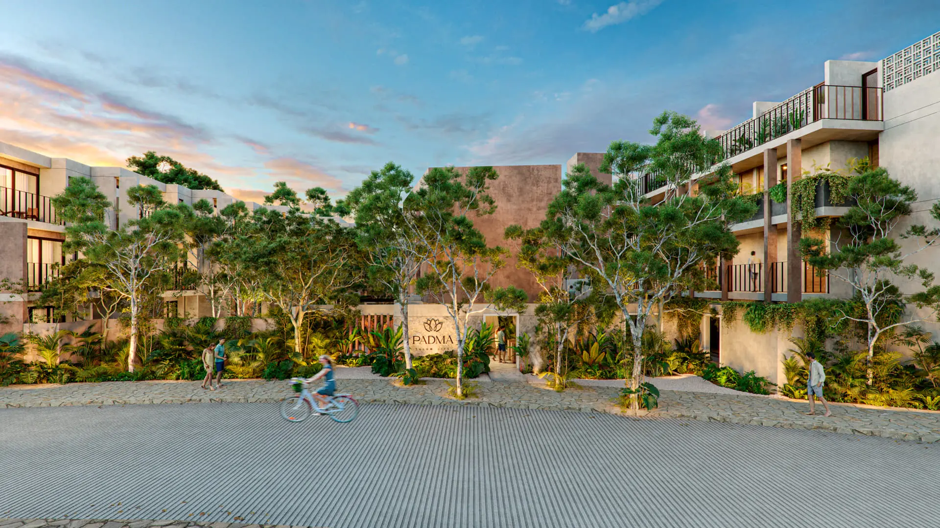 Gated Community 2-Bedroom Ground Floor Condo in Tulum | Rooflia