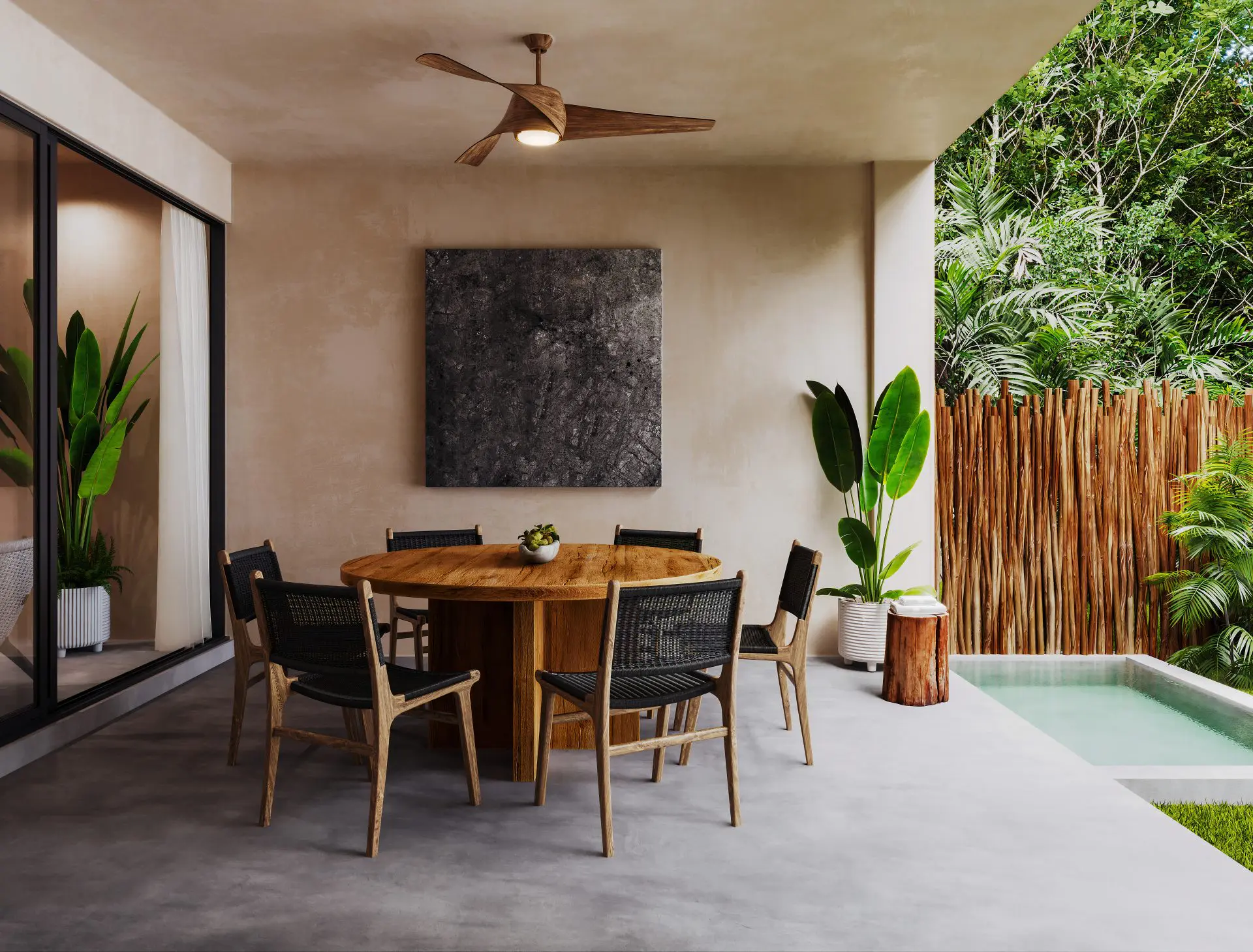 Ground Floor Condo in Tulum – Private Garden and Pool
