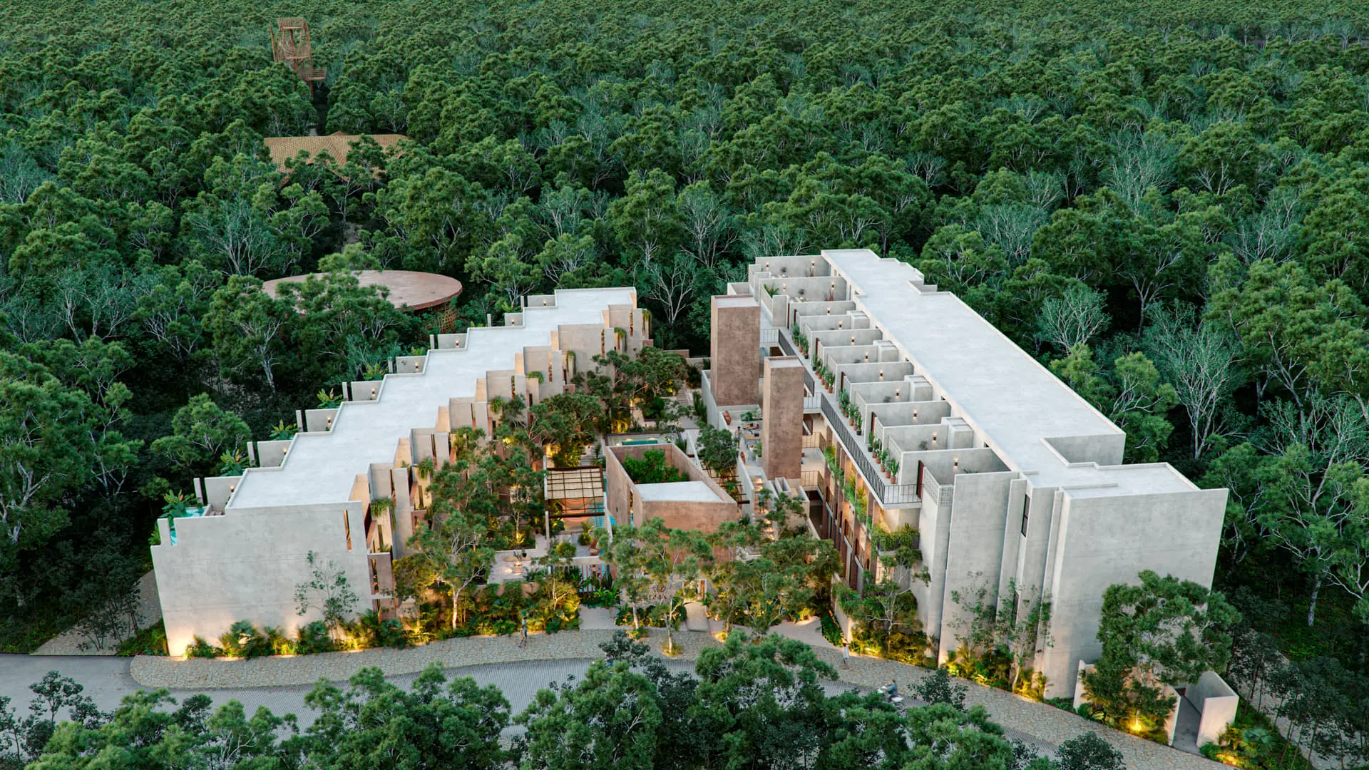Gated Community 2-Bedroom Ground Floor Condo in Tulum | Rooflia