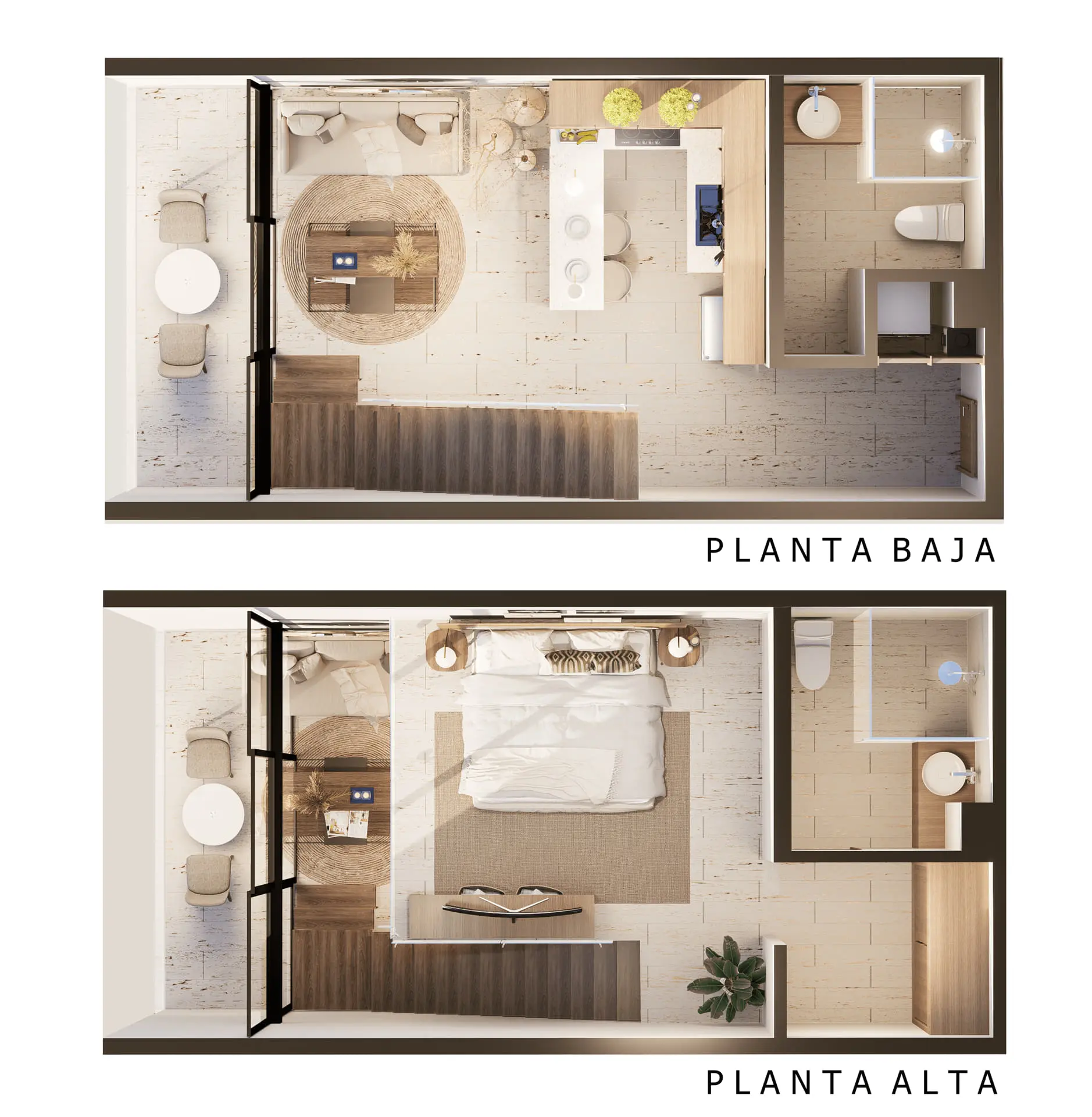 Loft for Sale: 1 Bedroom with Open Floorplan in Tulum | Rooflia