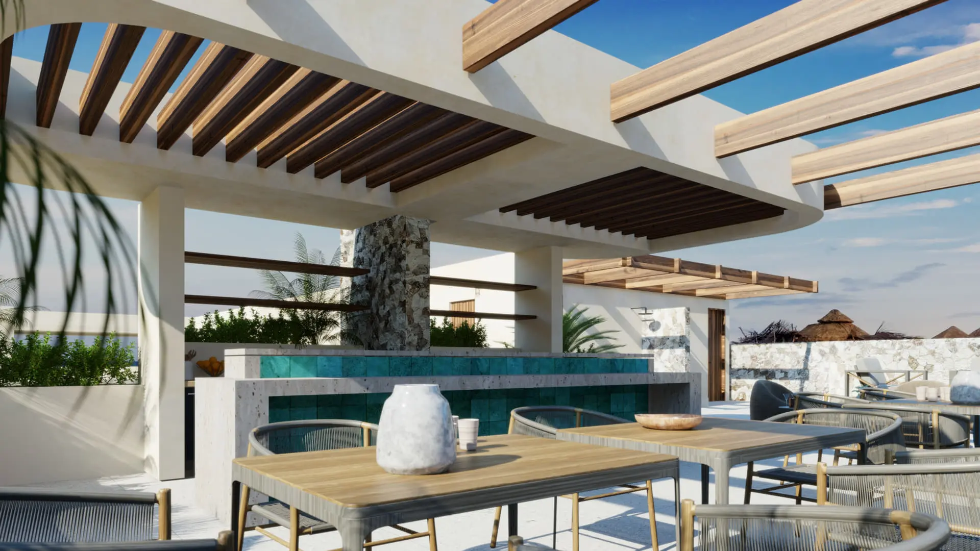 2-Bedrooms Condo with Private Plunge Pool for Sale in Tulum | Rooflia