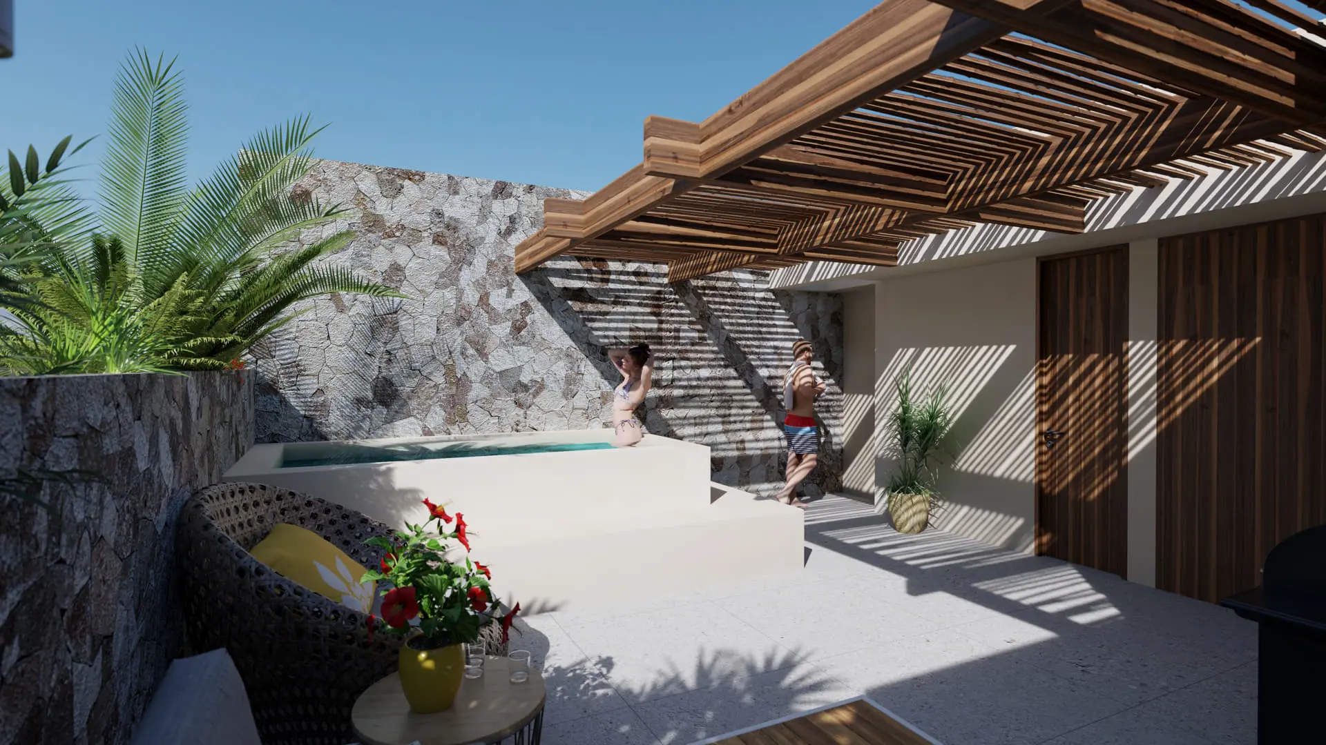 Condo For Sale in Tulum: 1 Bedroom with Private Rooftop | Rooflia