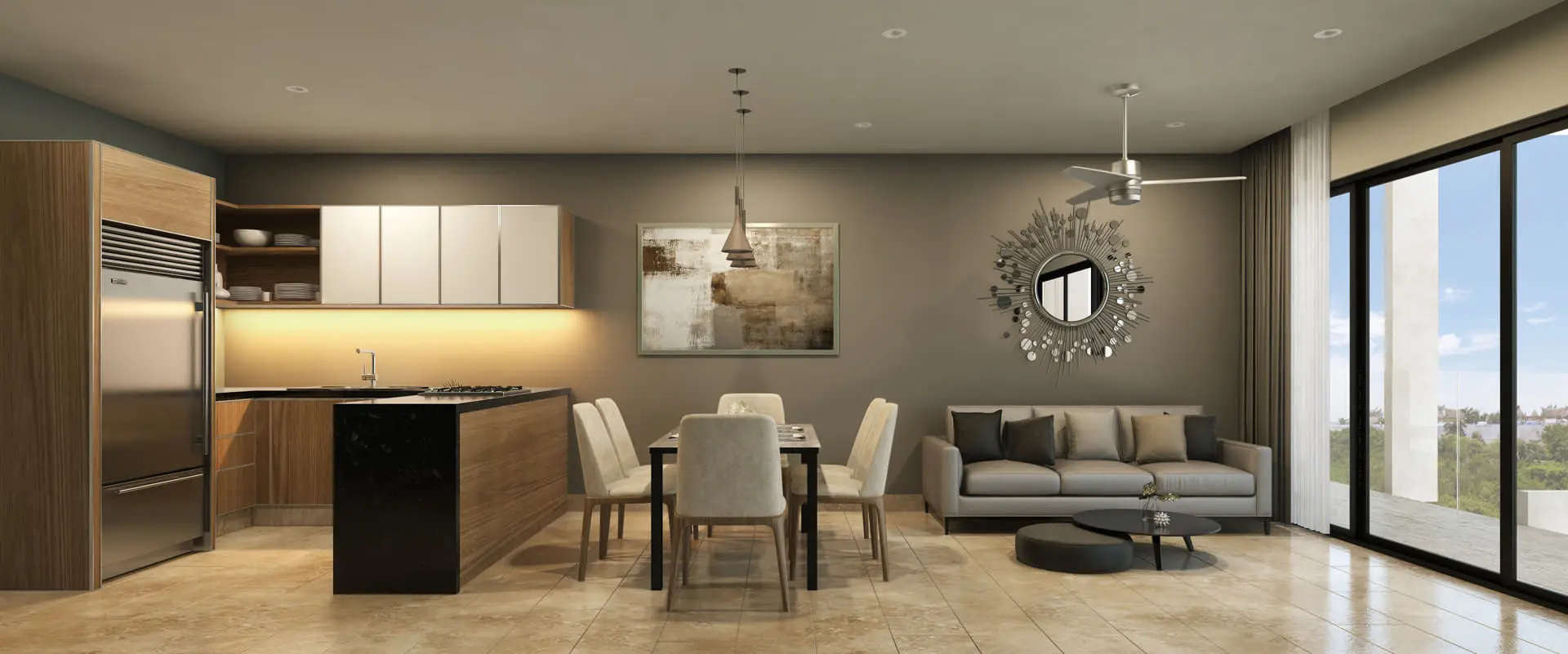 2-Bedroom Condo with Rooftop Pool for Sale in Playa del Carmen | Rooflia