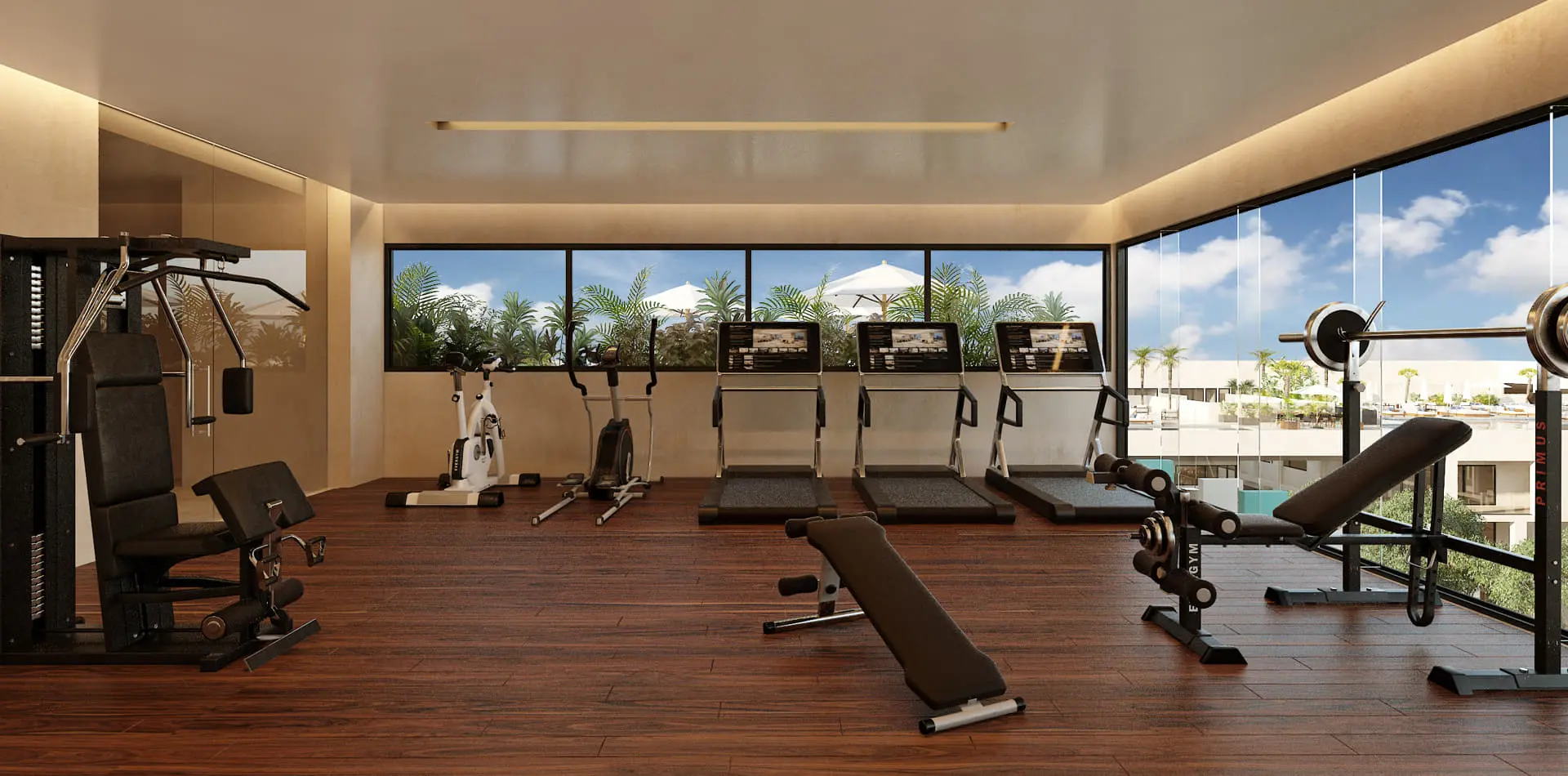 2-Bedroom Condo with Rooftop Pool for Sale in Playa del Carmen | Rooflia