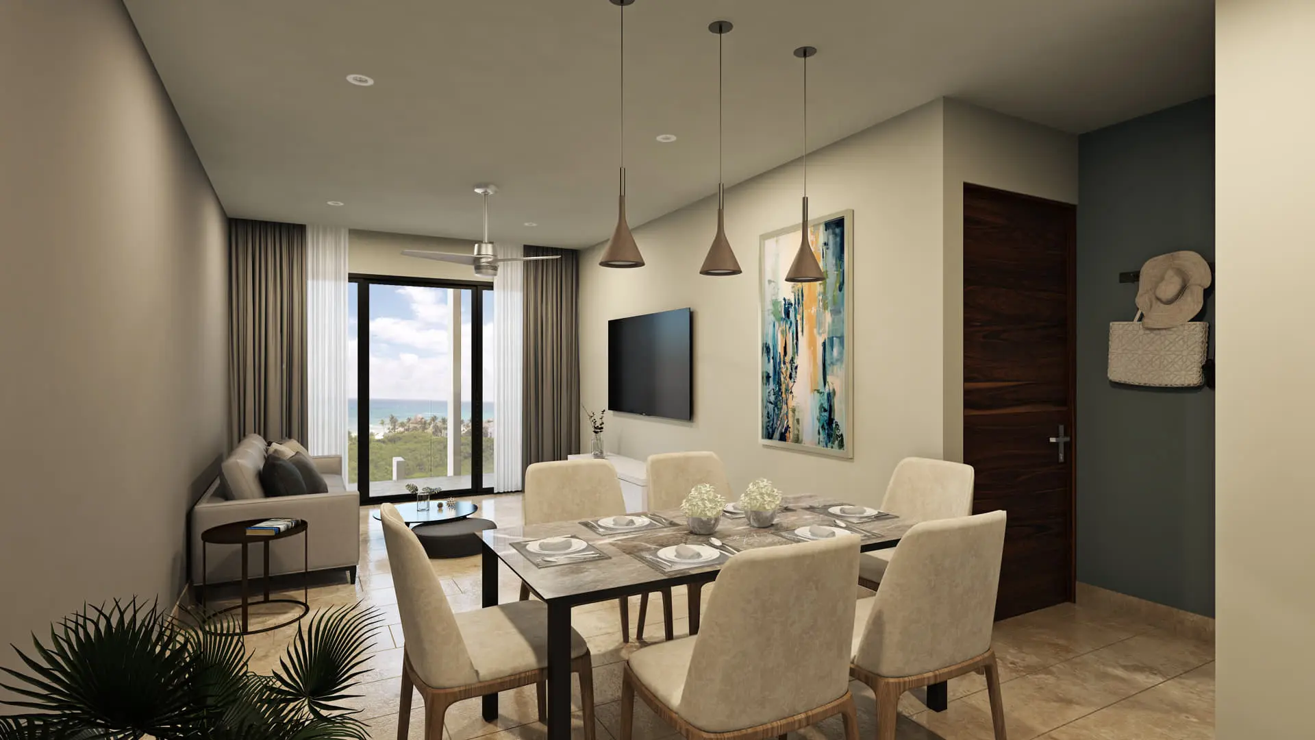 2-Bedroom Condo with Rooftop Pool for Sale in Playa del Carmen | Rooflia