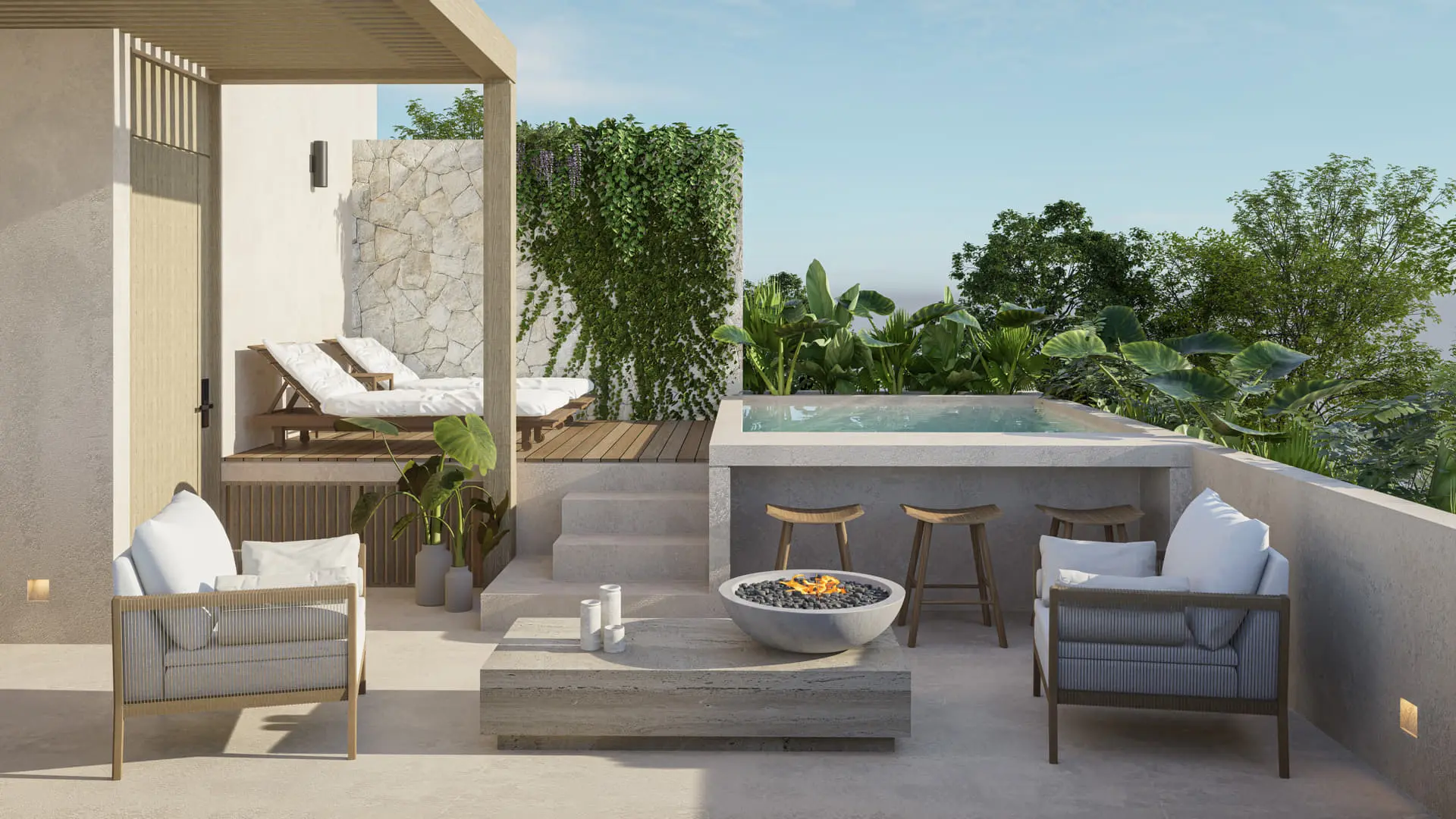 3-Story Tulum Villa for Sale with Private Terrace and Jacuzzi
