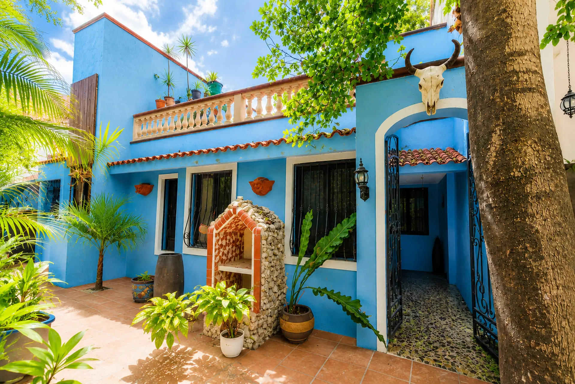 Quintas del Carmen: Lot with Existing House for Sale in Playa del Carmen
