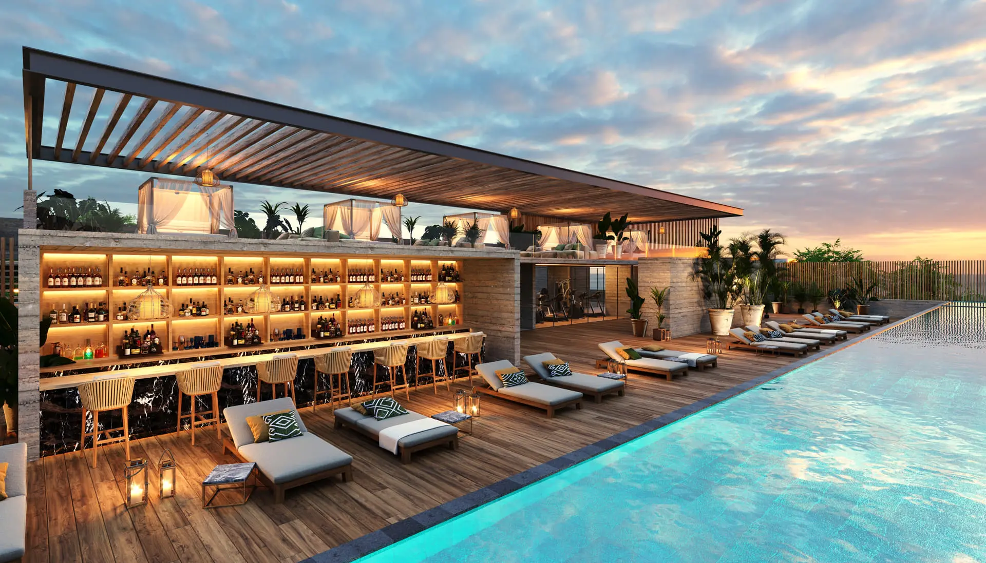 Playa del Carmen Loft for Sale – Turnkey 1-Bedroom