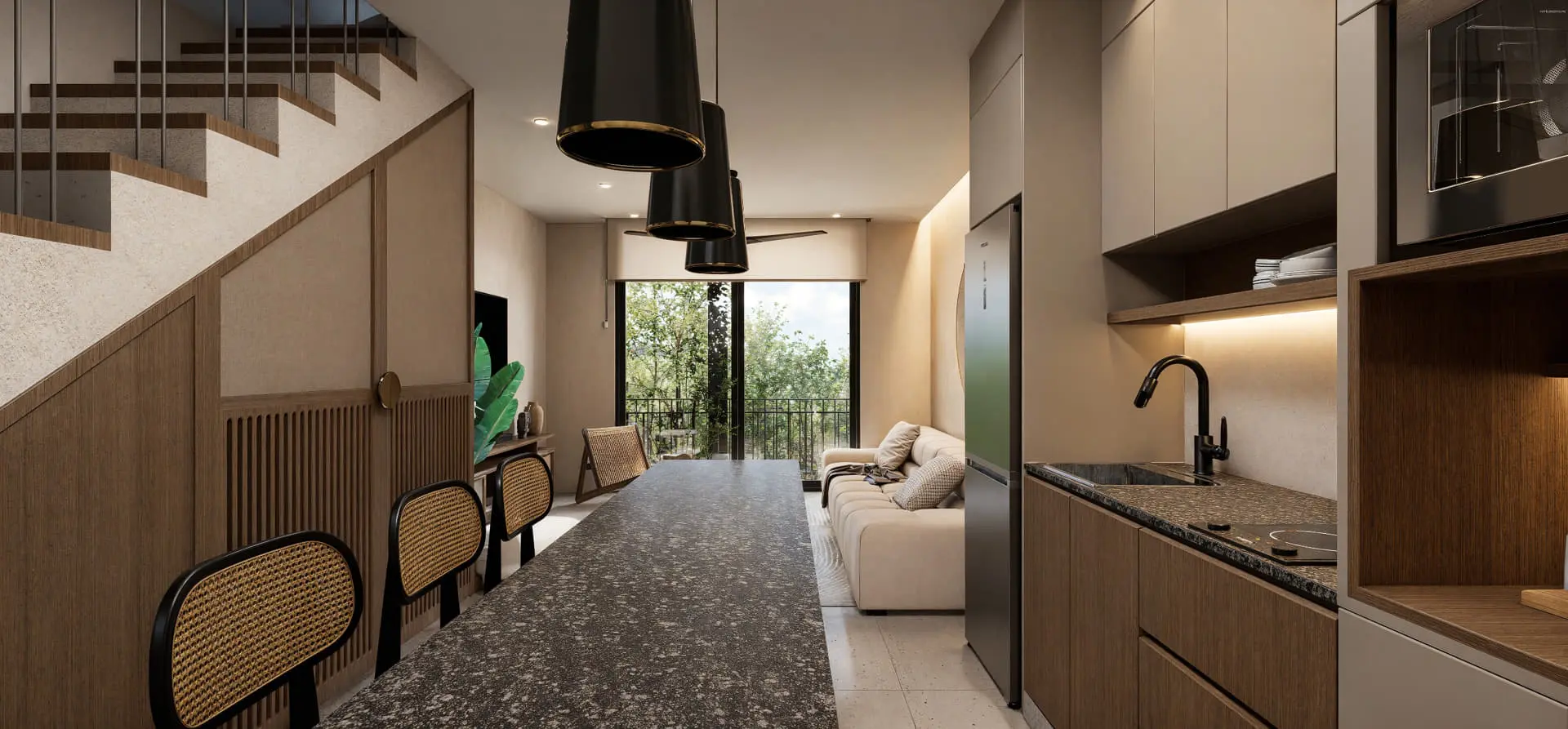 Playa del Carmen 2-Bedroom Penthouse for Sale – Premium Amenities