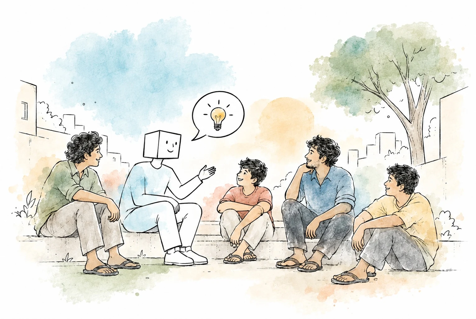 Boys and young men talking about gender and violence