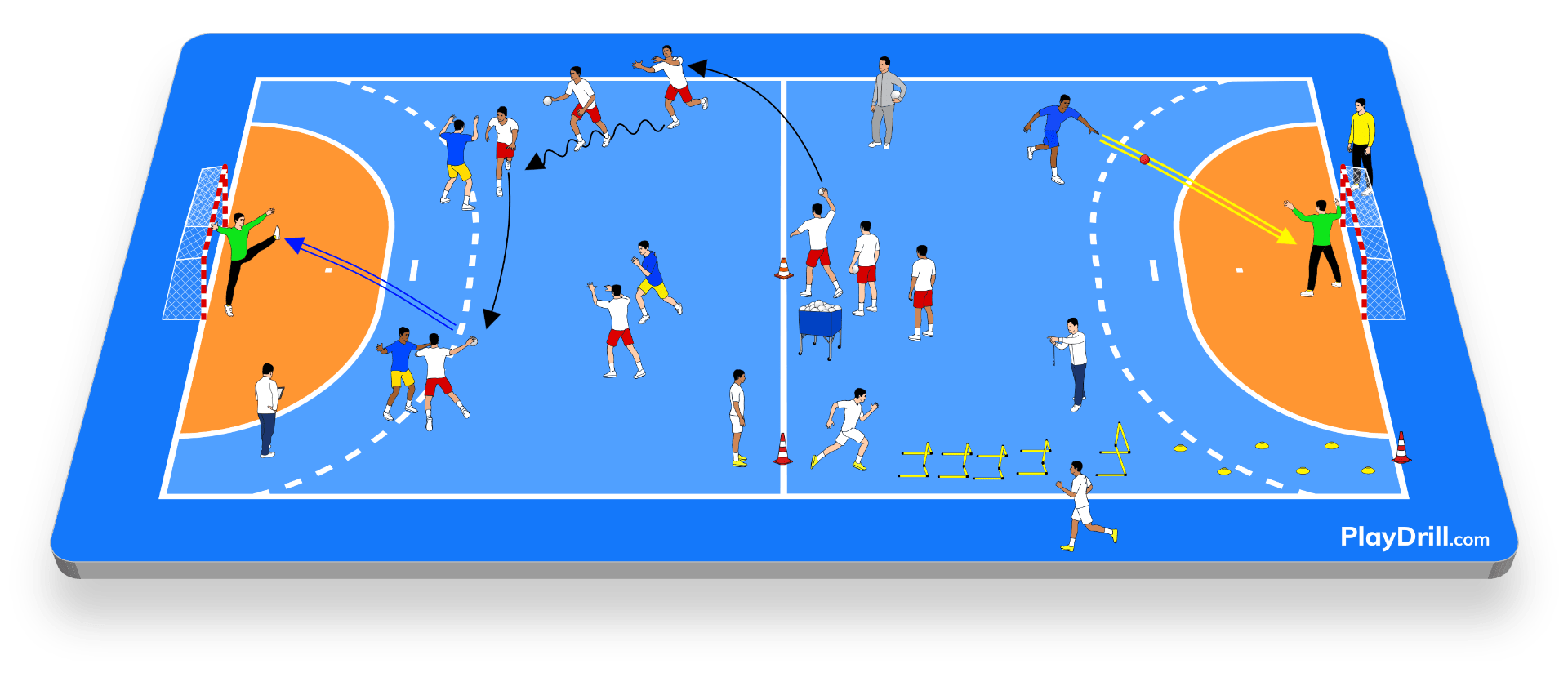 Handball PlayDrill