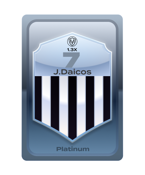Josh Daicos Platinum card, Collingwood