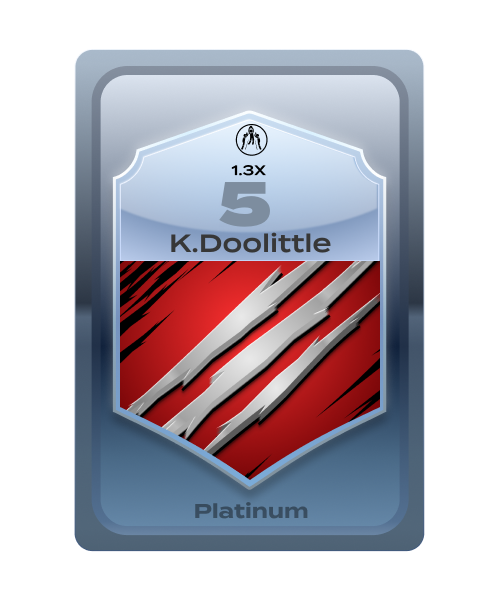 Kristian Doolittle Platinum card, Perth Wildcats