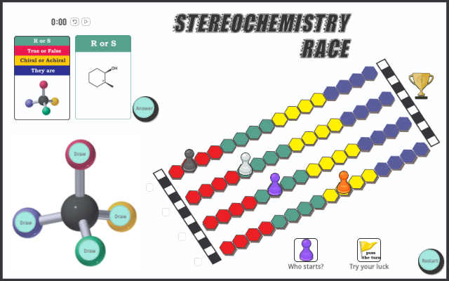 (EN) Stereochemistry Race