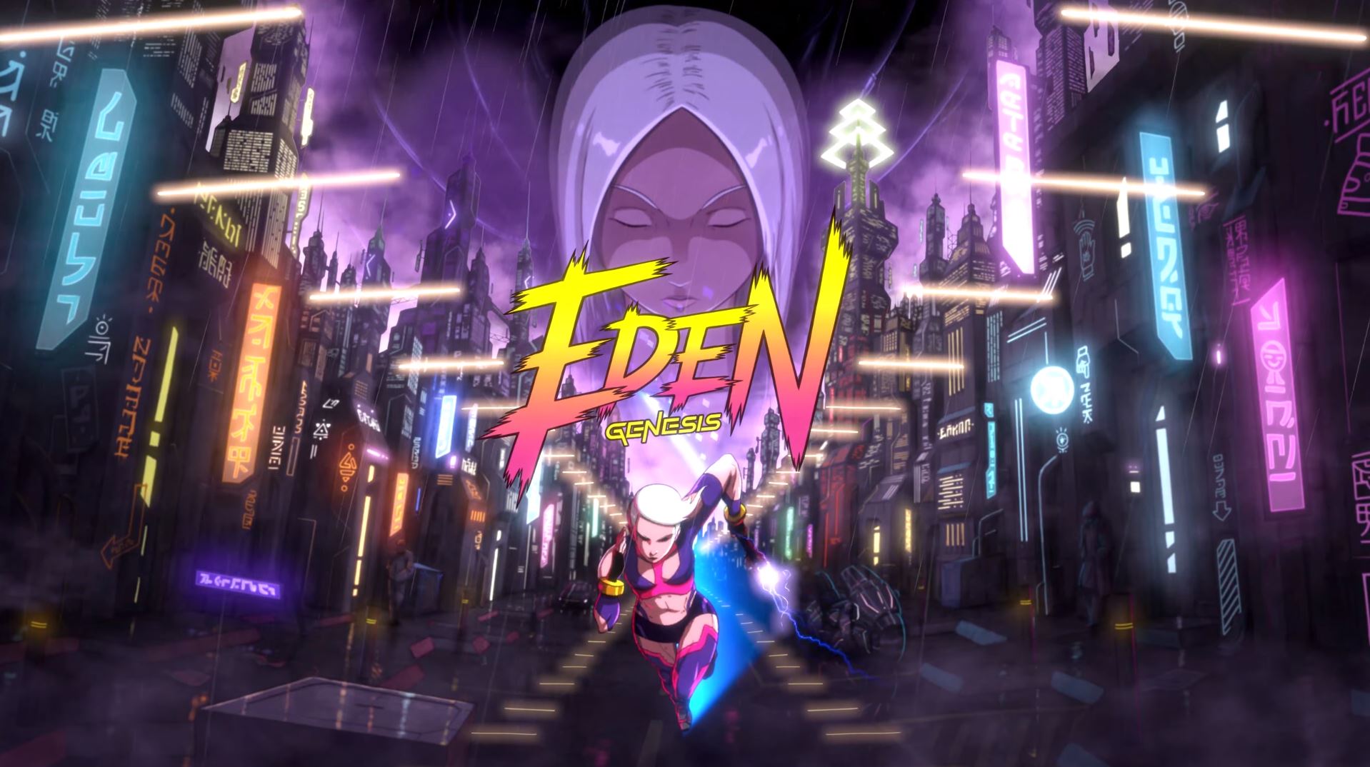 Eden Genesis : Un plongeon dans un monde cyberpunk vibrant