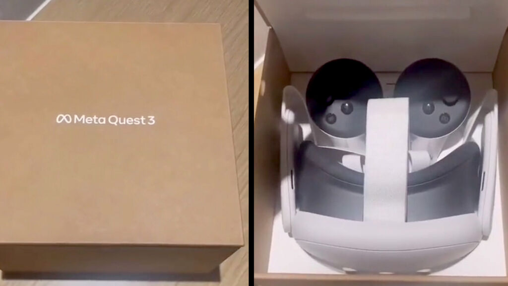 Meta Quest 3 : Le futur casque révélé par erreur