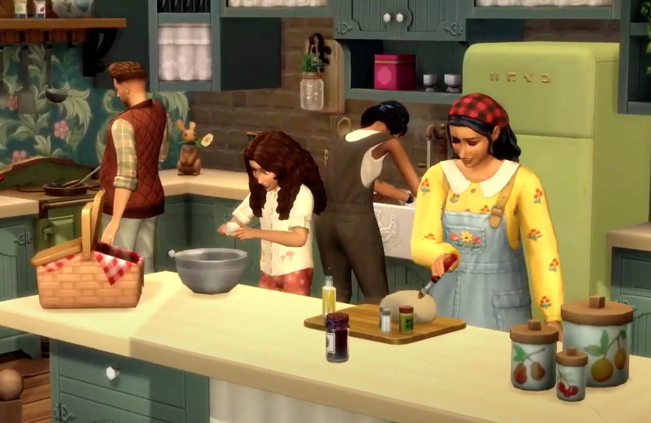 Les Sims 4 : Comment préparer des Gaufres "Agréablement-Désagréables"