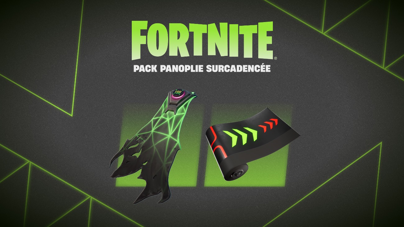 Fortnite : Comment récupérer gratuitement le pack panoplie surcadencée