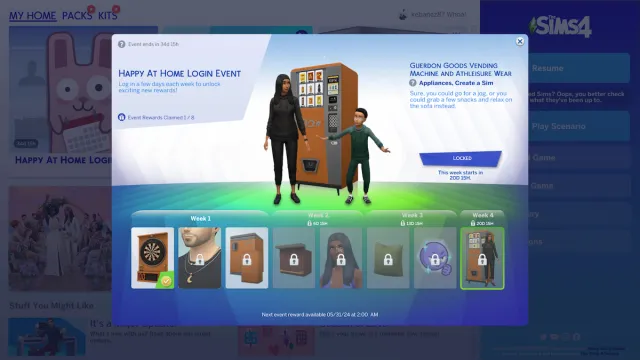 Sims 4 : Profitez des cadeaux de l'évènement "Happy at Home" avant qu'il ne soit trop tard !