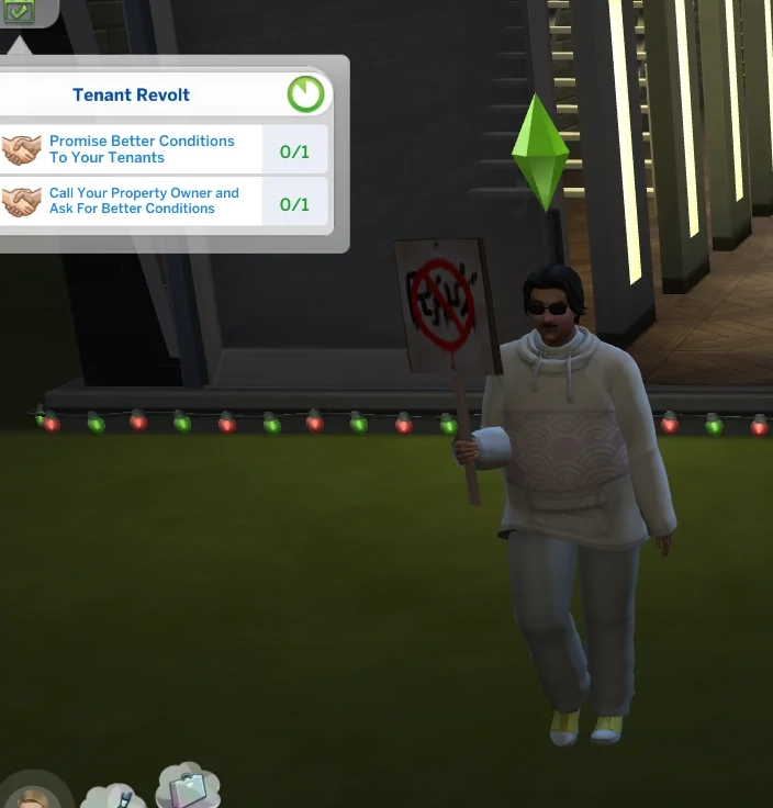 Astuce Les Sims 4 : À Louer, Comment démarrer une révolte de locataires