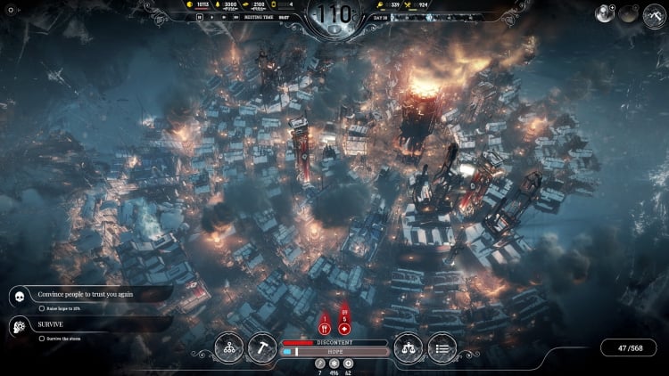 Découverte : Frostpunk 2, son atmosphère glaçante et prometteuse