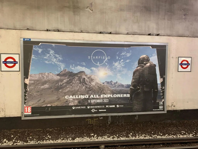 Starfield : Bethesda lance une chasse aux affiches dans le monde entier