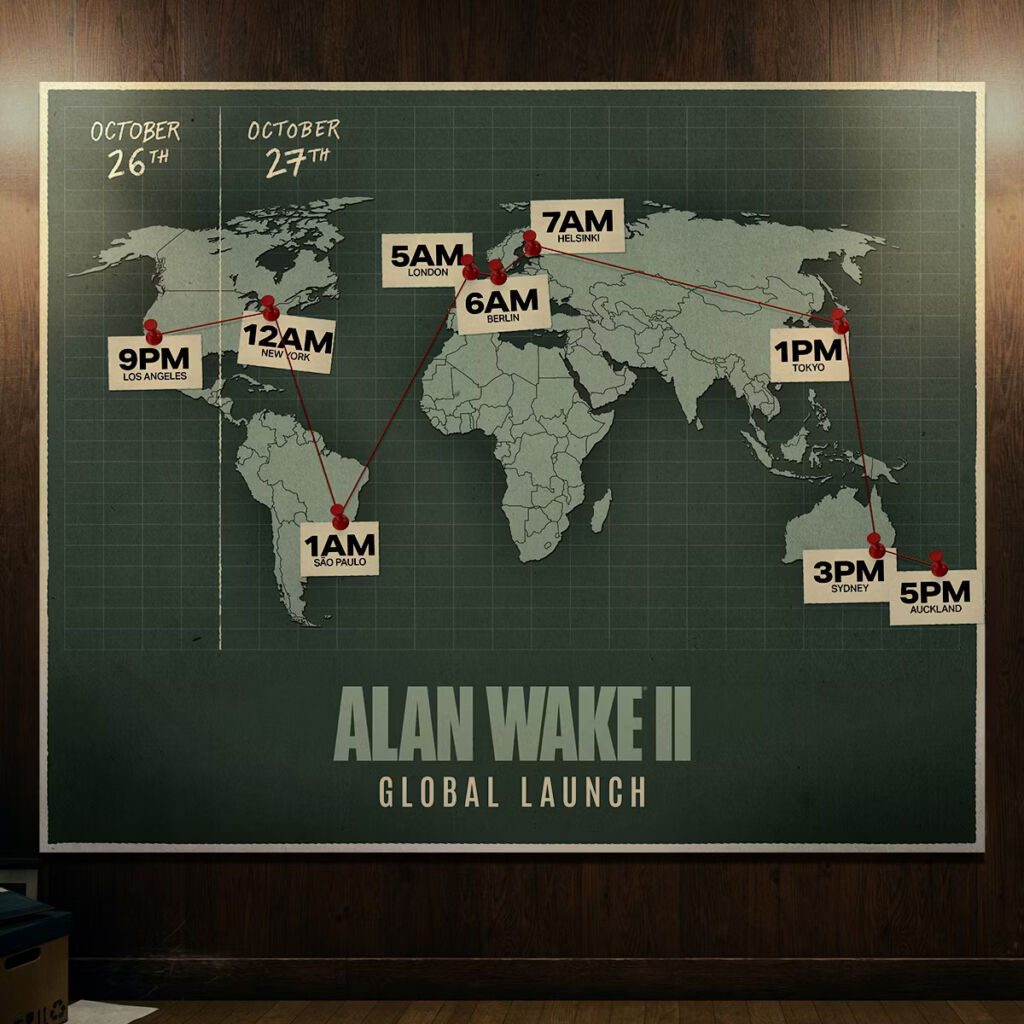 Alan Wake 2 : Heure de sortie et autres détails importants