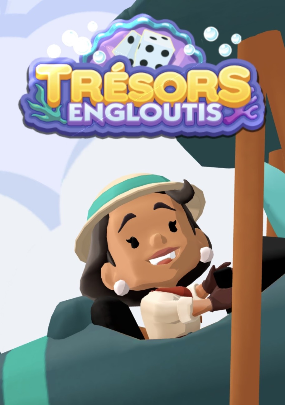 Trésors Engloutis Monopoly GO : Récompenses et paliers