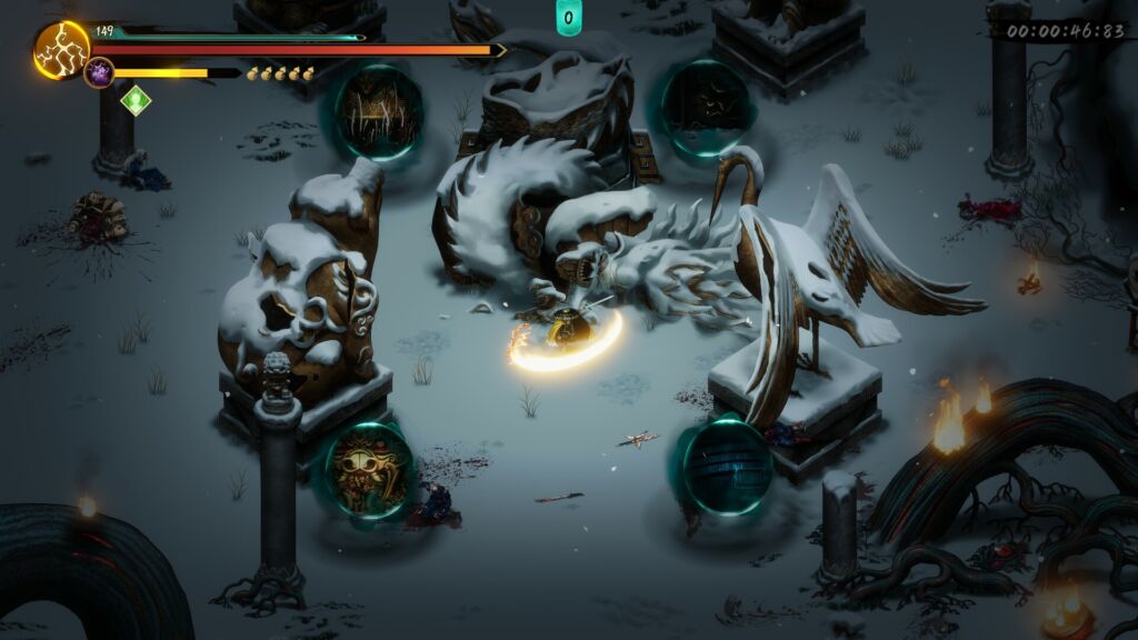 Le jeu d'action roguelike Warm Snow arrive sur consoles le 20 octobre