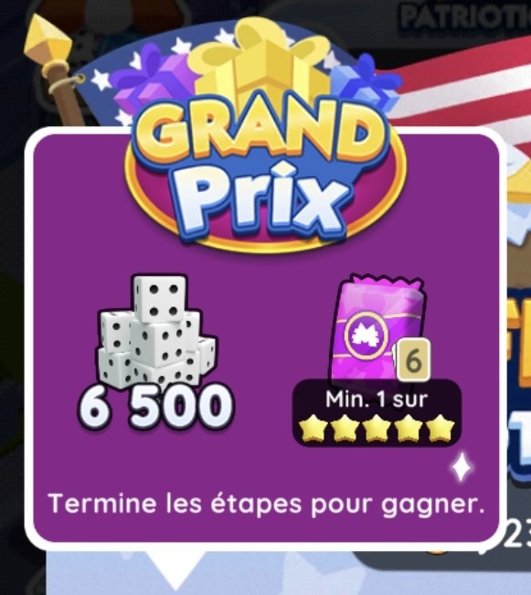 Monopoly GO Défilé Patriotique : Guide des récompenses et paliers