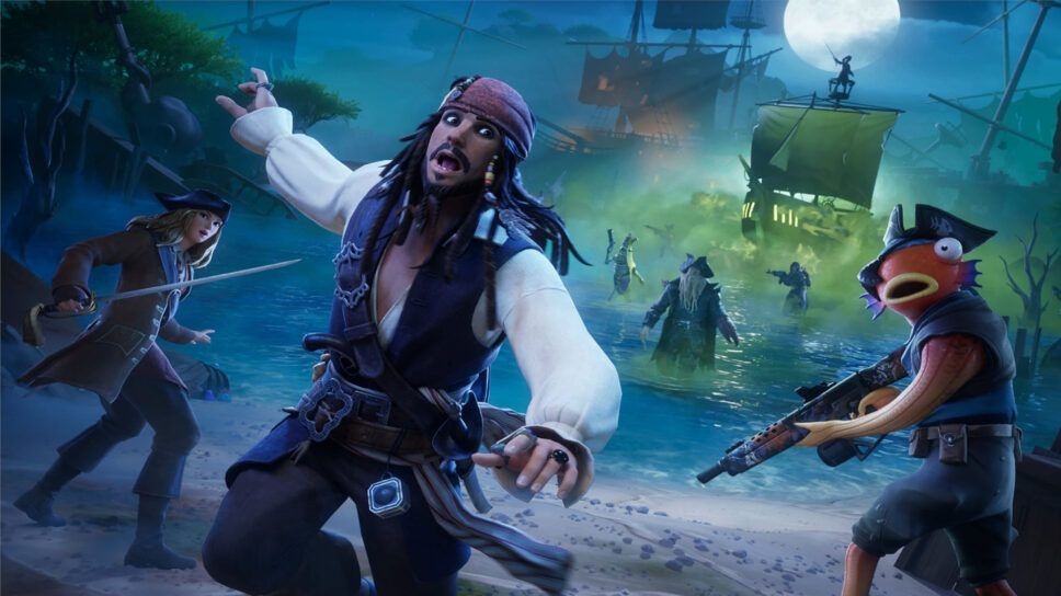 Fortnite accueille Jack Sparrow : Date du crossover avec Pirates des Caraïbes